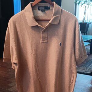Men's Ralph Lauren Polo Short Sleeve Gray Shirt Size (L)